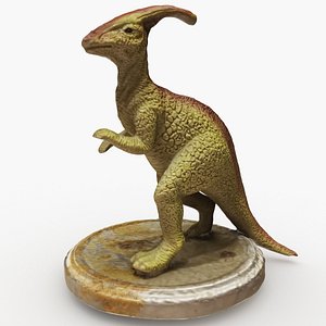 parasaurolophus figurine 3D