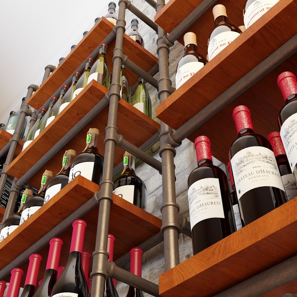 3D model Wine Rack WR10 - TurboSquid 1731442