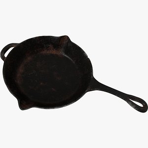 Cast Iron  Skillet - Old Pan