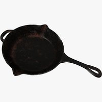 Cast Iron  Skillet - Old Pan