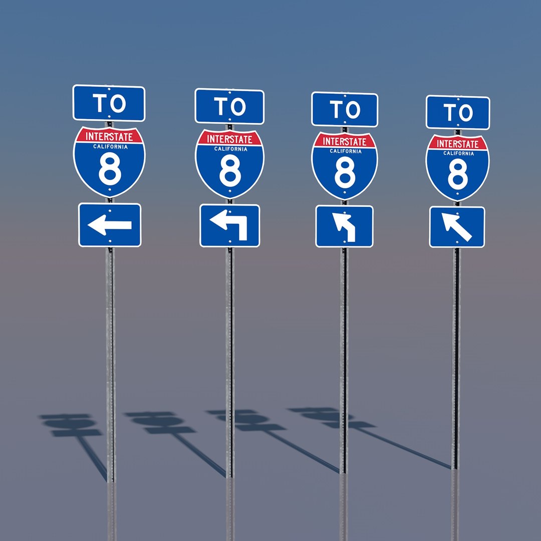 3d interstate 8 signs california model https://p.turbosquid.com/ts-thumb/3C/aFoYi4/EPTasqKx/tointerstate8leftturncalifornia/jpg/1369146964/1920x1080/fit_q87/ae8af540ac6f1999b05112cae5bfd8742eb476cd/tointerstate8leftturncalifornia.jpg