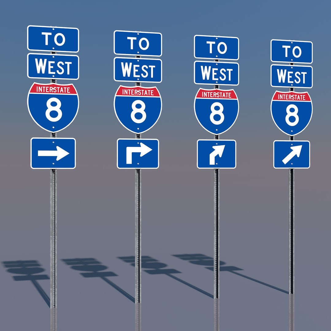 3d interstate 8 signs california model https://p.turbosquid.com/ts-thumb/3C/aFoYi4/K39YHqMw/tointerstate8westrightturnneutered/jpg/1369146964/1920x1080/fit_q87/89ea5ce83134e862dc6b04eb594e78b890b74009/tointerstate8westrightturnneutered.jpg