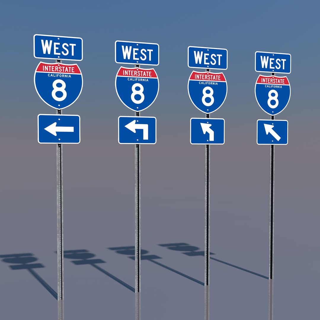 3d interstate 8 signs california model https://p.turbosquid.com/ts-thumb/3C/aFoYi4/eSO1nw62/interstate8westleftturncalifornia/jpg/1369146963/1920x1080/fit_q87/be04c5b3fdc24468303ea19cfed5315296ac3c3f/interstate8westleftturncalifornia.jpg