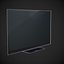 TV Flatscreen LCD PBR Low-poly Game Ready VR