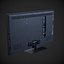 TV Flatscreen LCD PBR Low-poly Game Ready VR