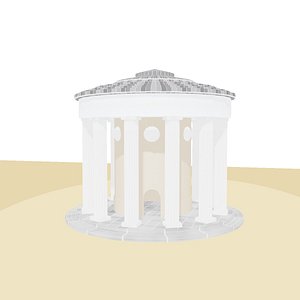 3D building temple