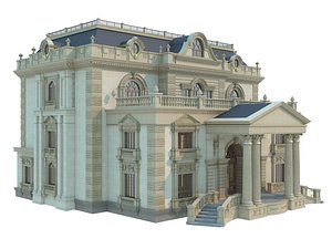 villa 3D model