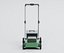 Cordless Rotary Lawnmower with Grass Box Folding Handle and Battery Bay