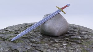 Viking Sword 3D model