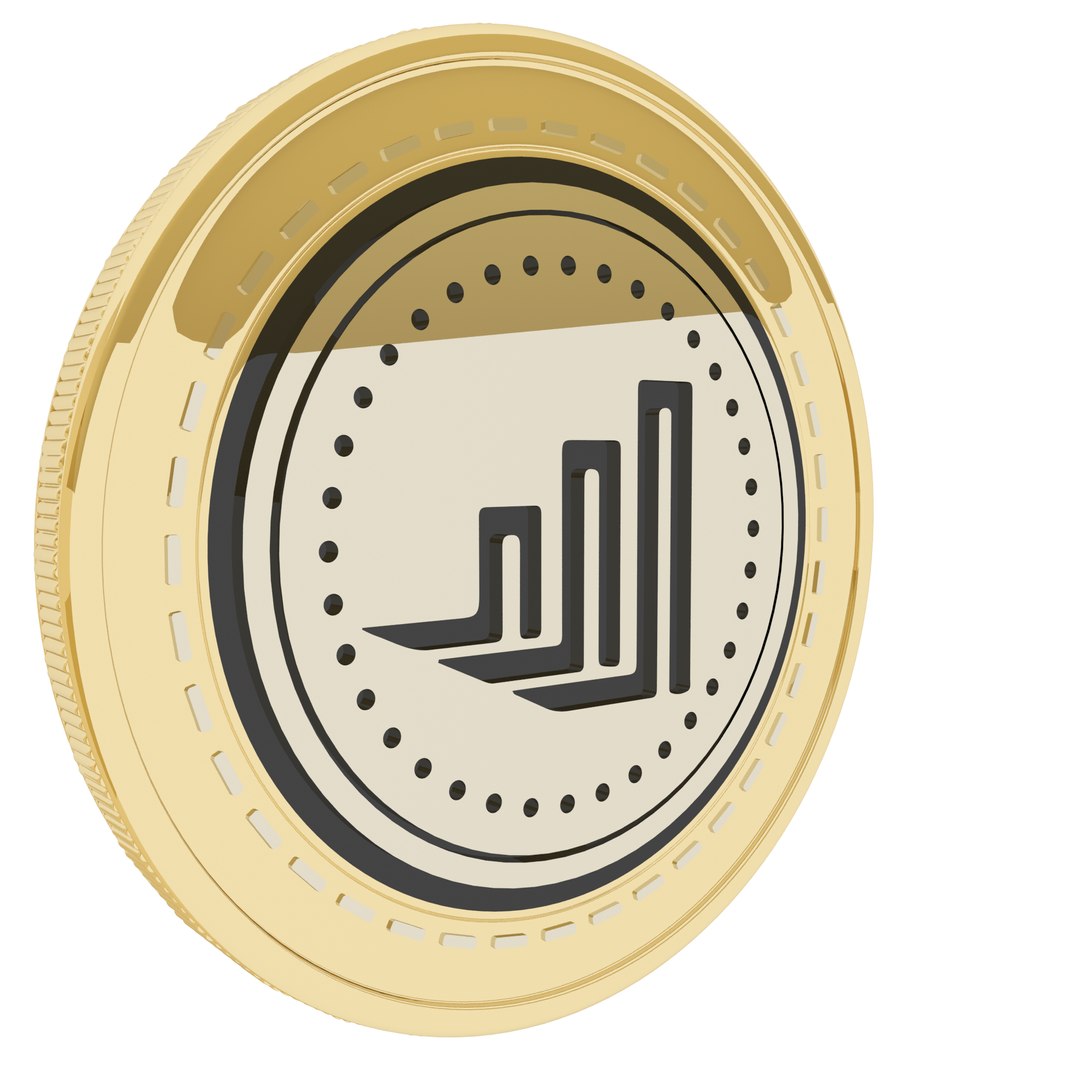 IDEX Cryptocurrency Gold Coin Model - TurboSquid 1856922