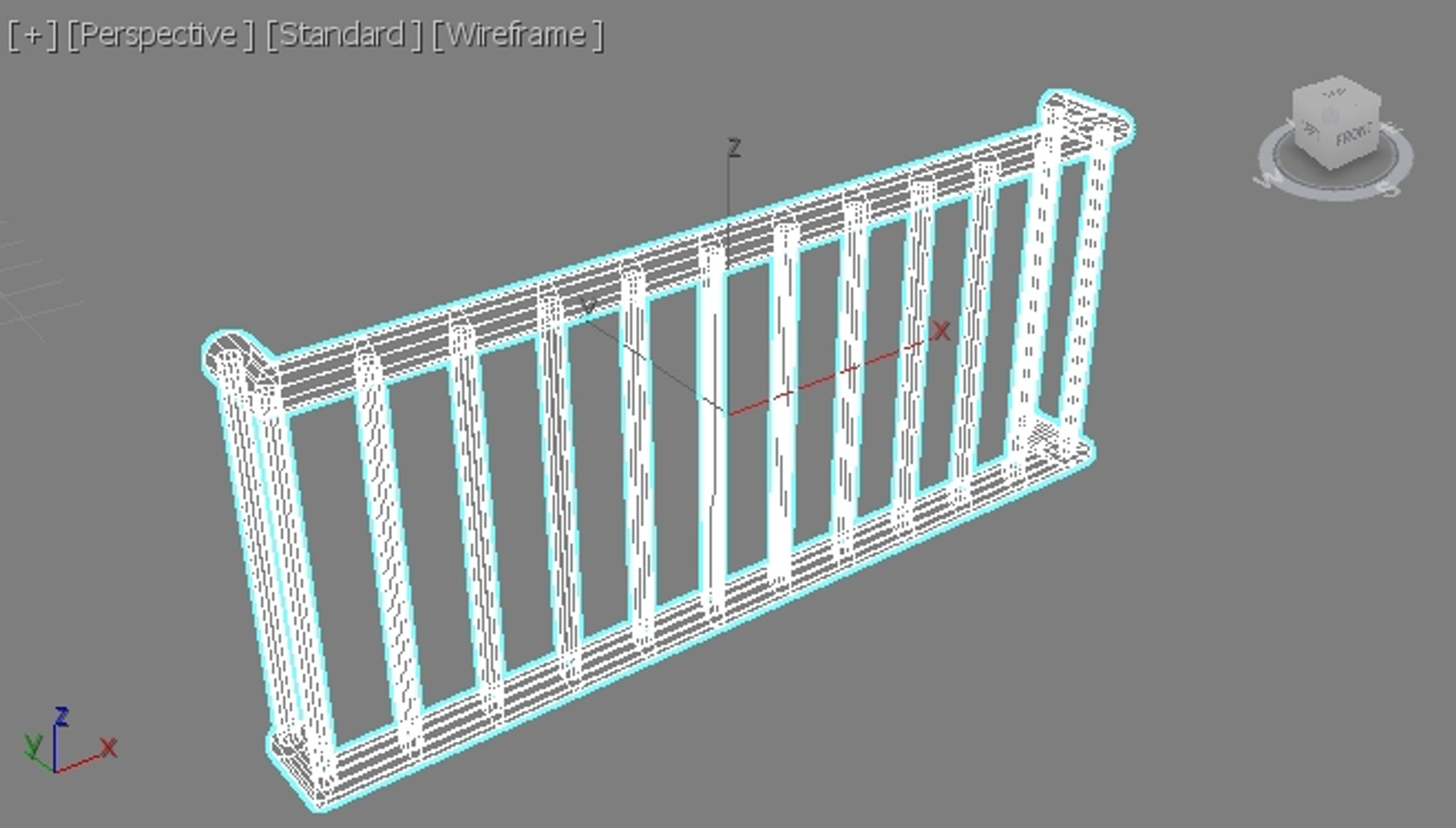 Window Railing 1 3D Model - TurboSquid 1736283