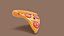 3D Pizza Stylized model