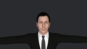 3D Adam  Sandler  Hyper Realistic Full Body Fully Rigged 3D Character