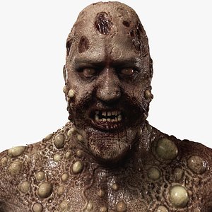 Fat Zombie Monster 3D model