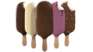 3D Ice Cream Bar Collection