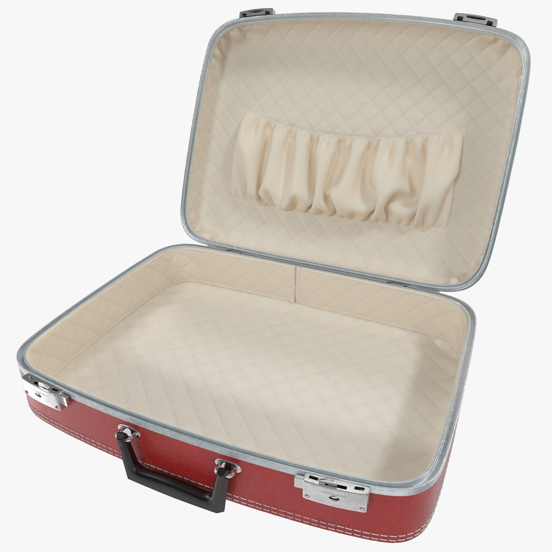 Suitcase 3D model preview