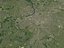 Nashville, Tennessee, États-Unis, en 20 km x 20 km - ville et zone urbaine