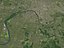 Nashville, Tennessee, États-Unis, en 20 km x 20 km - ville et zone urbaine