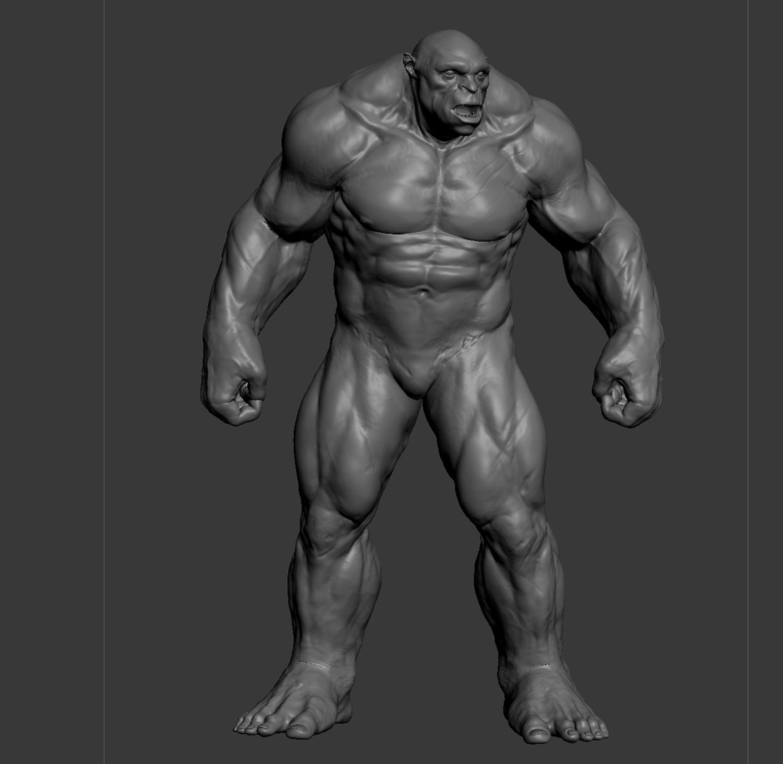 Orc Hulk Model - TurboSquid 1895922