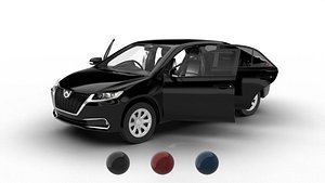 Toyota Allion 2019 HQ 3d model 3D model