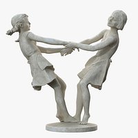 Happy Childhood Sculpture