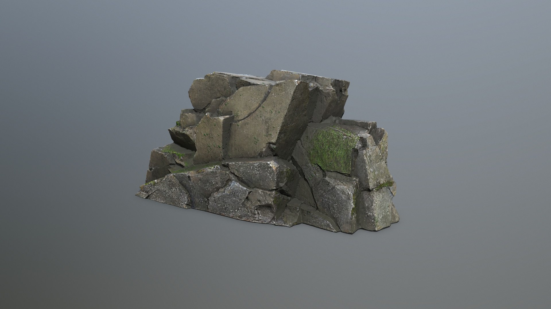 3D Cliff Rocks - TurboSquid 2301721