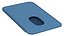 iPhone Leather Wallet with MagSafe Baltic Blue