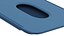 iPhone Leather Wallet with MagSafe Baltic Blue