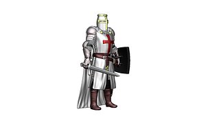 Crusader Infantry 3 3D