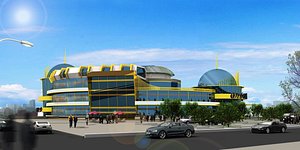 car showroom 3D model