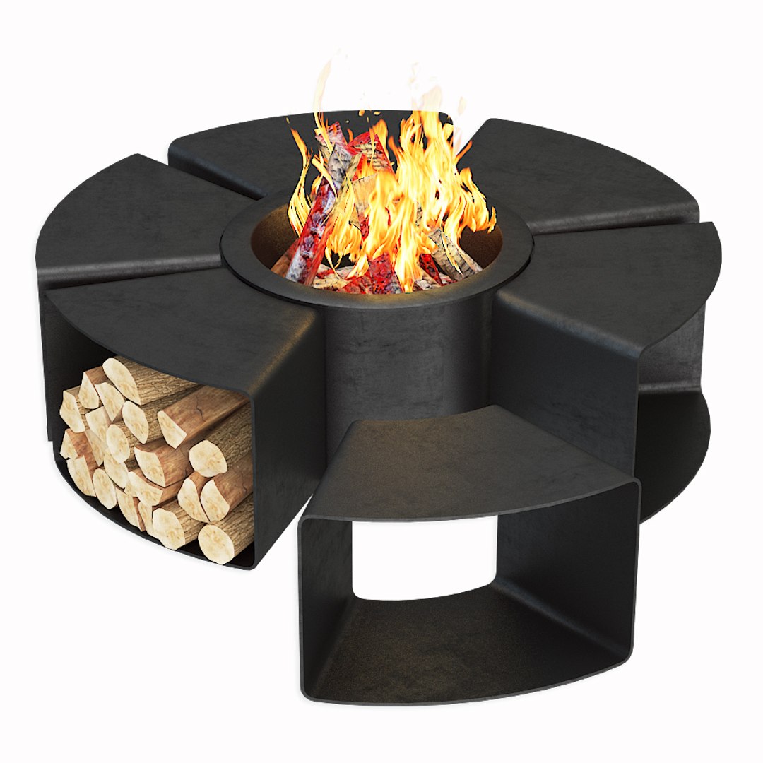 3D Model Modern Outdoor Pits - TurboSquid 1564310