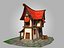 House Cartoon lowpoly