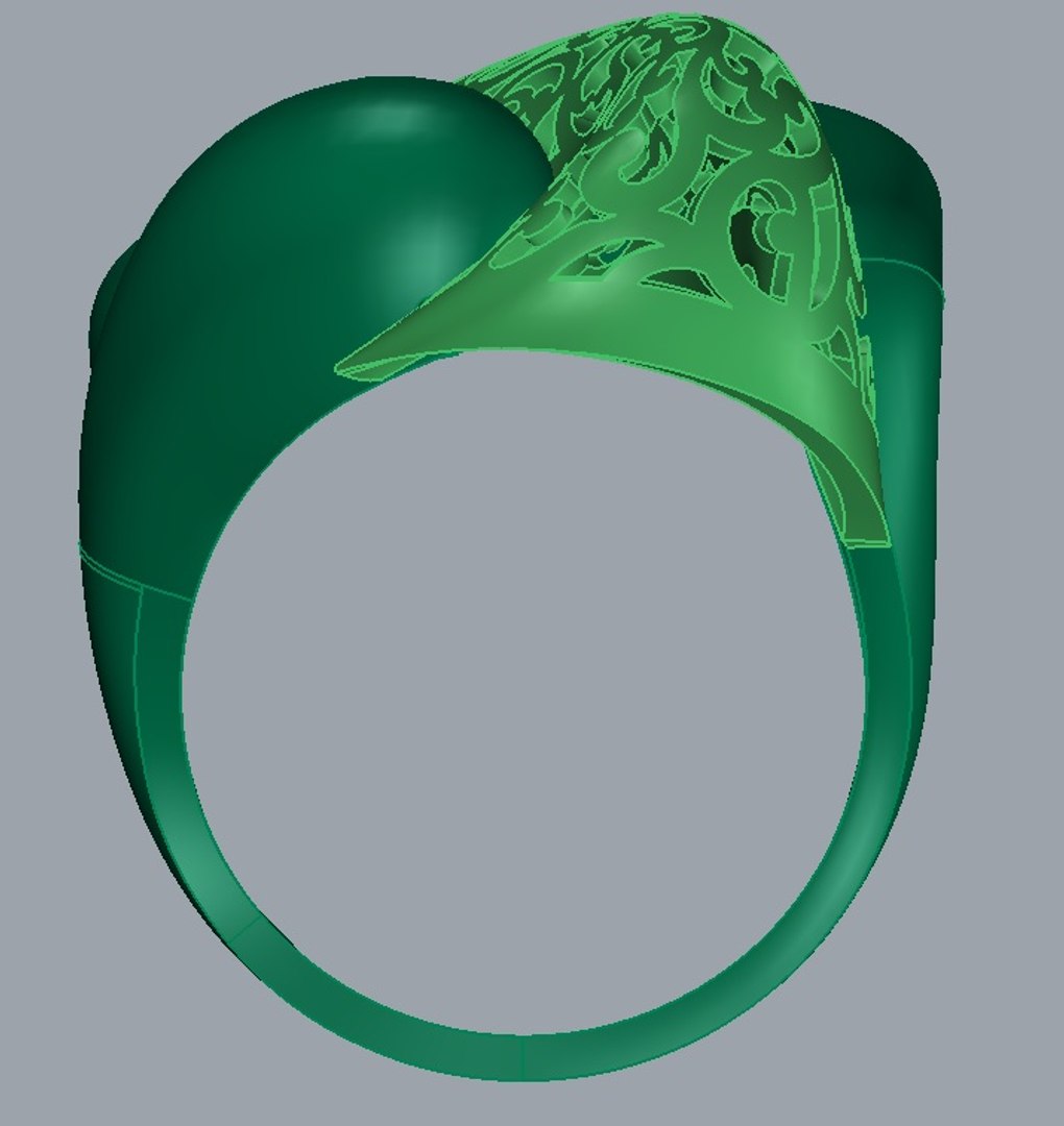 2 pieces basic rings model - TurboSquid 1344238