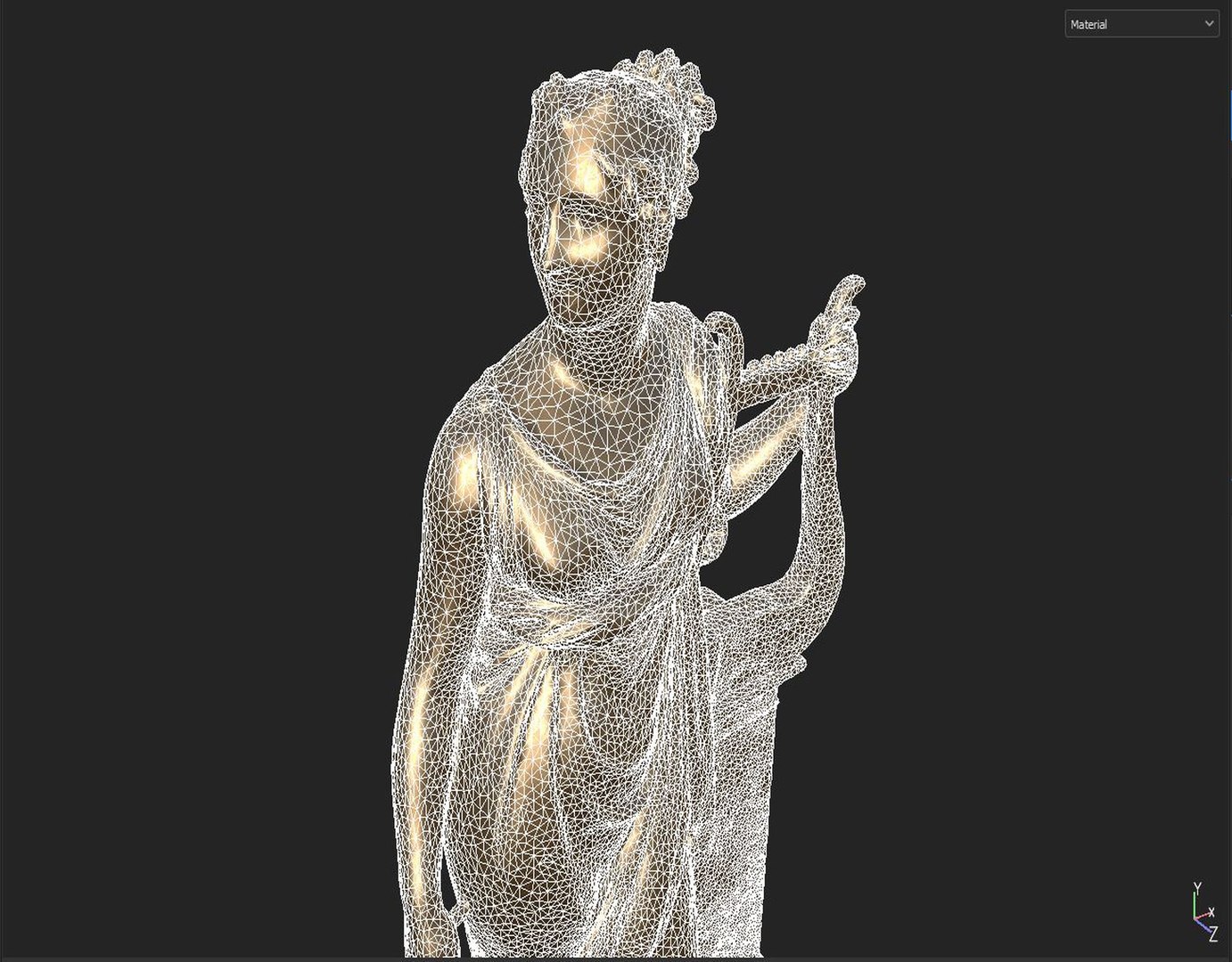 3D Statue Model - TurboSquid 2397246