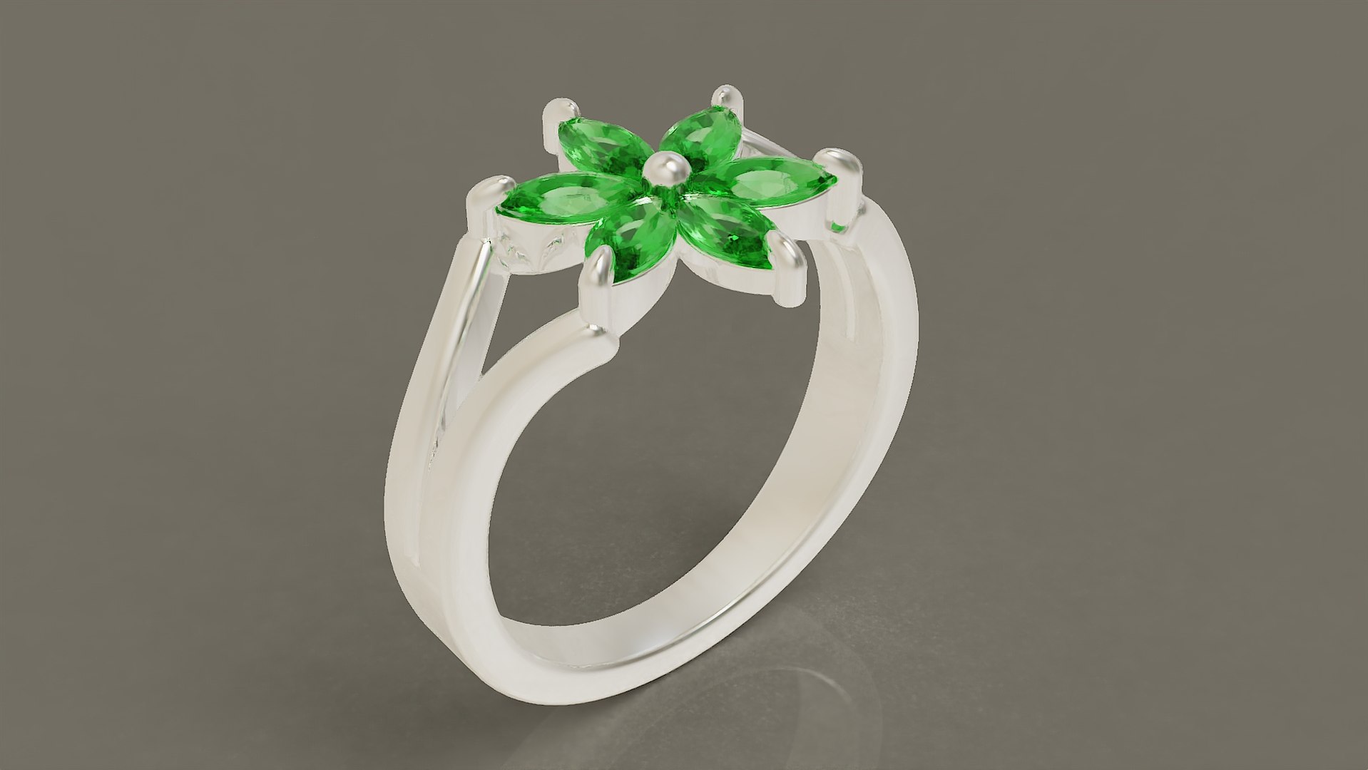 Prong set marquise shape diamond flower ring model https://p.turbosquid.com/ts-thumb/3D/hYSLVC/TZ/apicture1/jpg/1736965313/1920x1080/fit_q87/bf390db04d65ecb568ae39bd13eb662eea059e19/apicture1.jpg