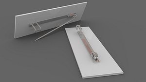 3d nametag model
