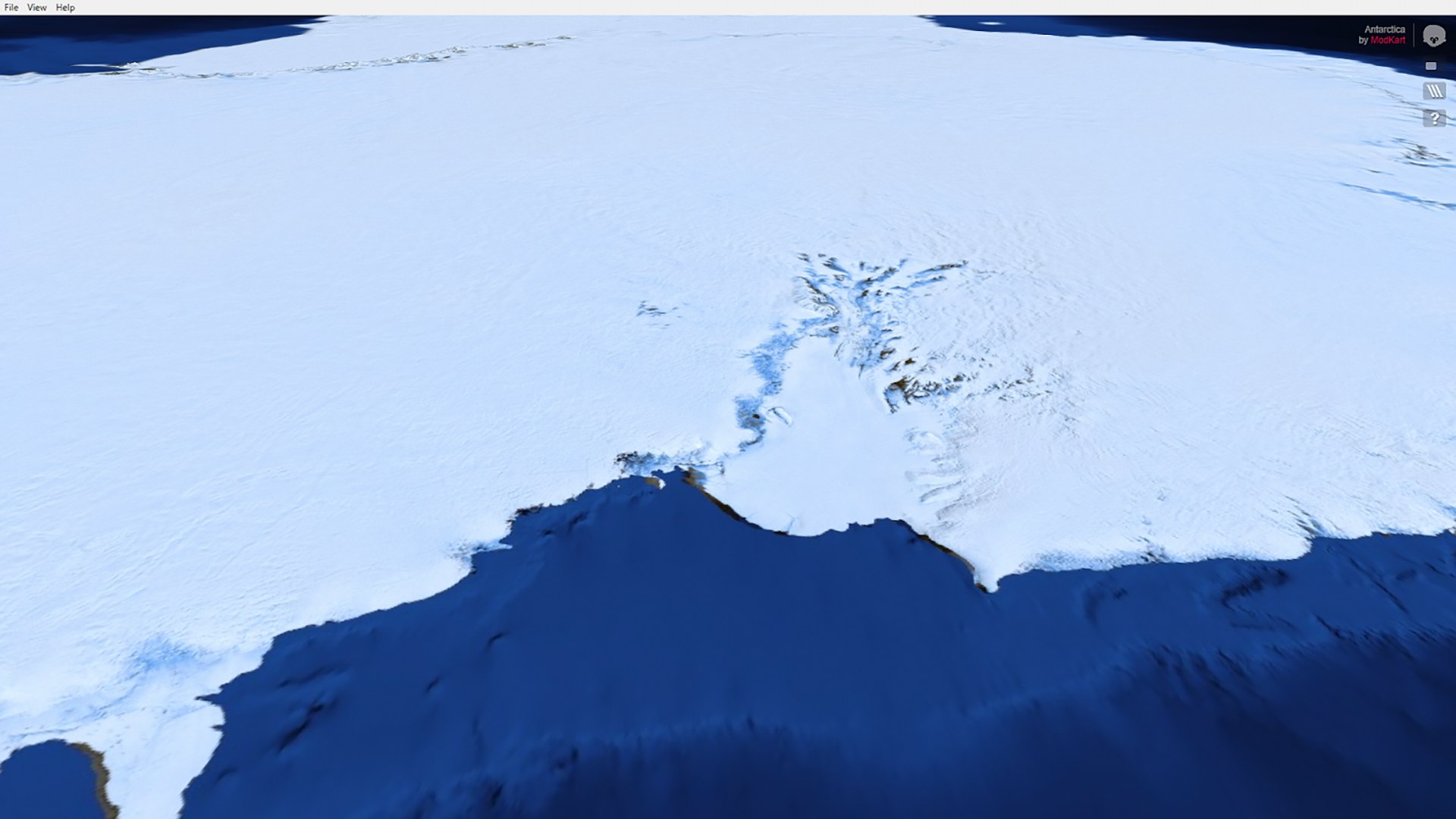 3D Antarctica Continent Map Ver 1 Model - TurboSquid 1929074