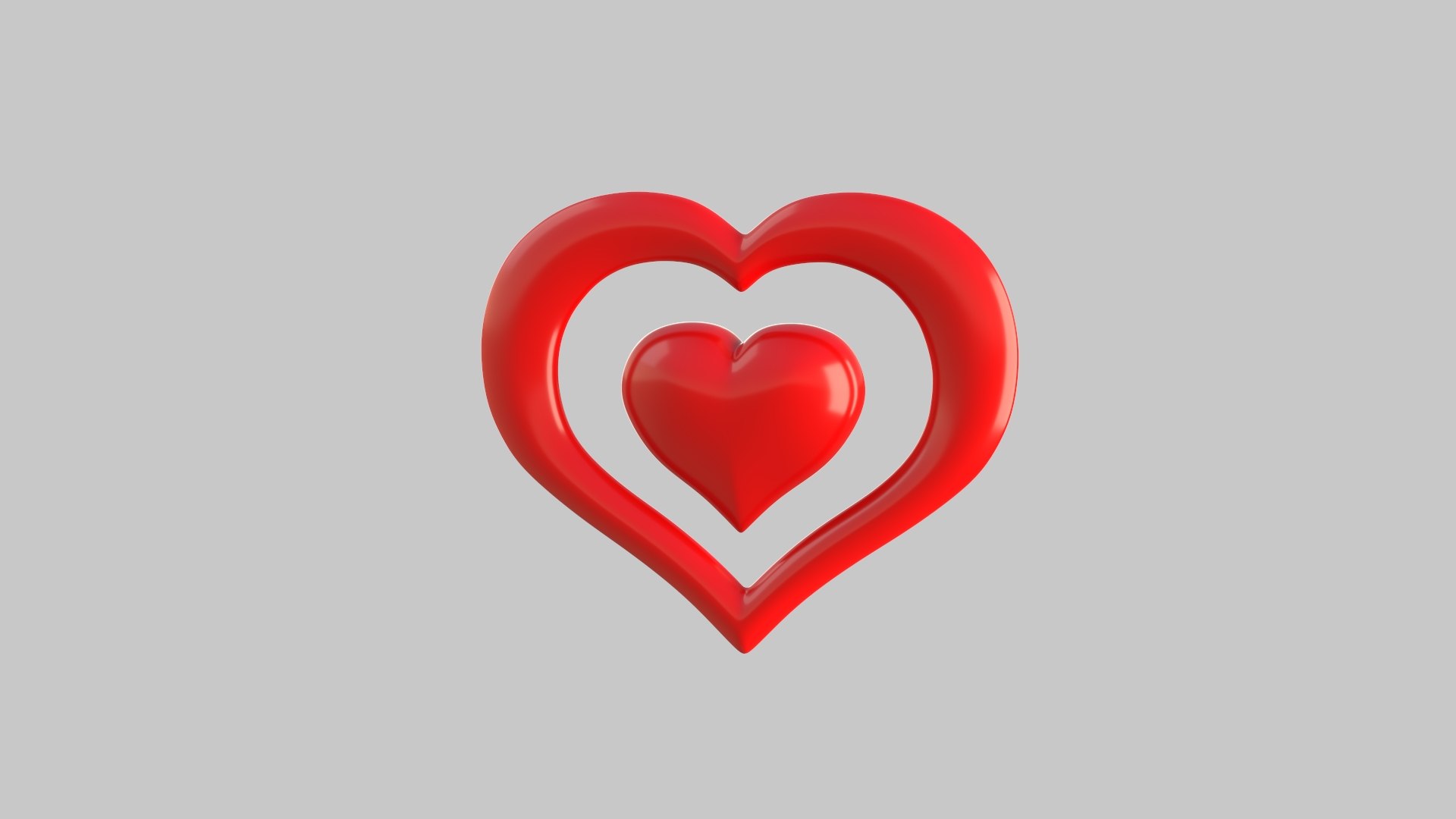Heart Icon V05 3D Model - TurboSquid 2379662