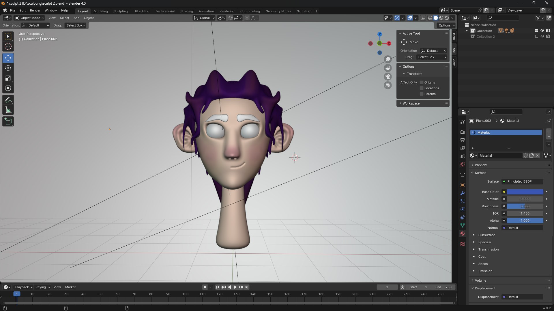 3D Model Stylized Girl - TurboSquid 2259513