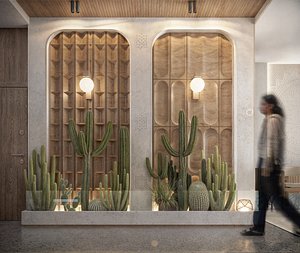 Oriental Lighting Wall