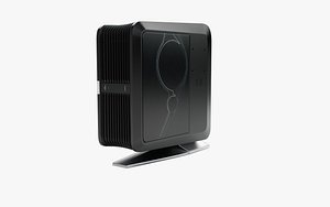 3d model computer tower hp