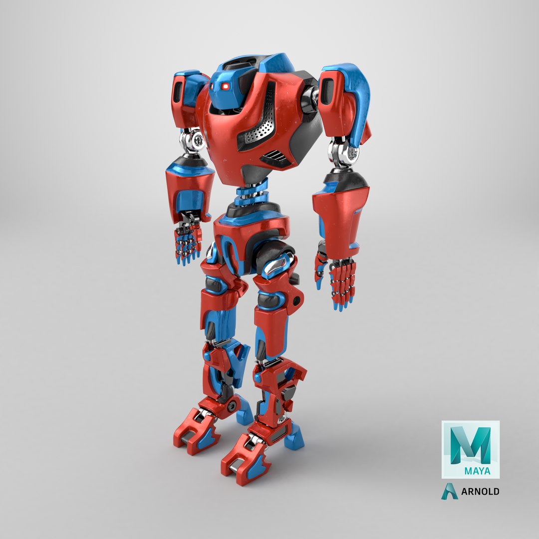Hero Robot 3d Model