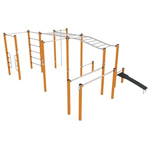 Street Workout - COMBI 5 model