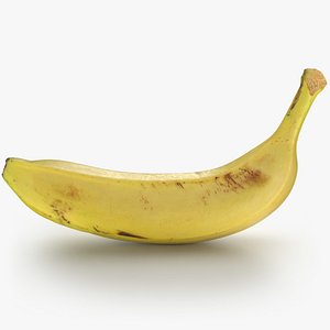 Banana 01 - 3D Scanned 3D model
