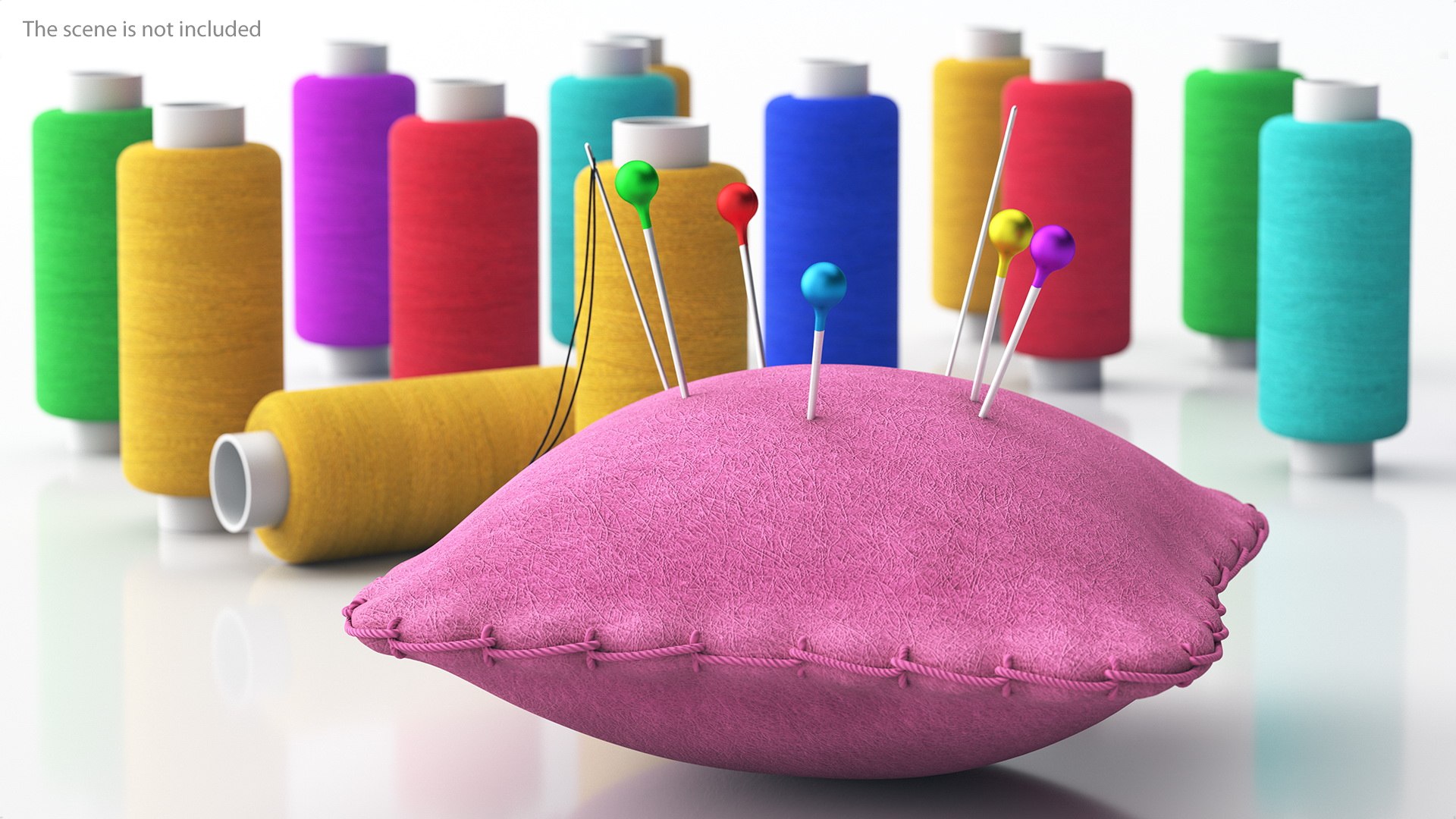 Pin Cushion 3D model preview