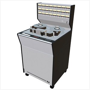 3D 24 Track Reel to Reel Tape Machine model