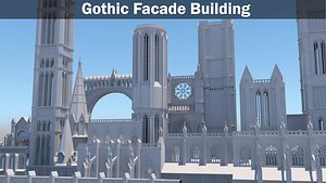 3D Gothic Architecture model