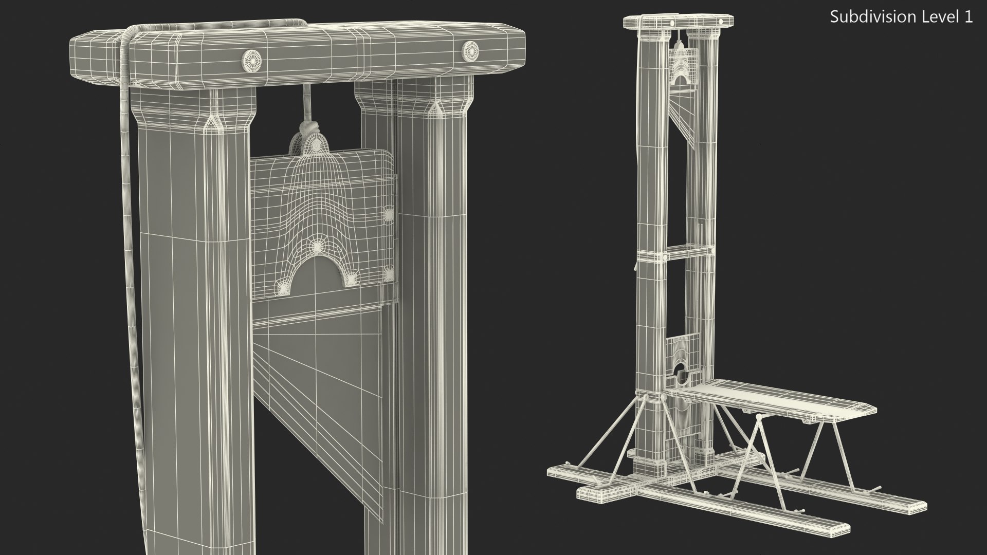 antique 19th century guillotine 3D https://p.turbosquid.com/ts-thumb/3E/4Vg15Y/IZuYMV2H/antique19thcenturyguillotinevray3dmodel016/jpg/1605713150/1920x1080/fit_q87/c37848046892b4b73b42db91c3e5a193b5aefe74/antique19thcenturyguillotinevray3dmodel016.jpg