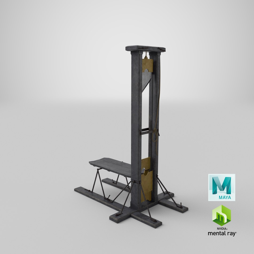 antique 19th century guillotine 3D https://p.turbosquid.com/ts-thumb/3E/4Vg15Y/SP/stemcell_maya_mental_ray_render/png/1612173024/1920x1080/fit_q87/3d00c34d3e84736666a4188609d847bb76bce60d/stemcell_maya_mental_ray_render.jpg