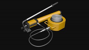 Hydraulic cylinders and pump model